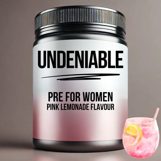 Undeniable Women's Pre: The Best Glute Growth Supplement